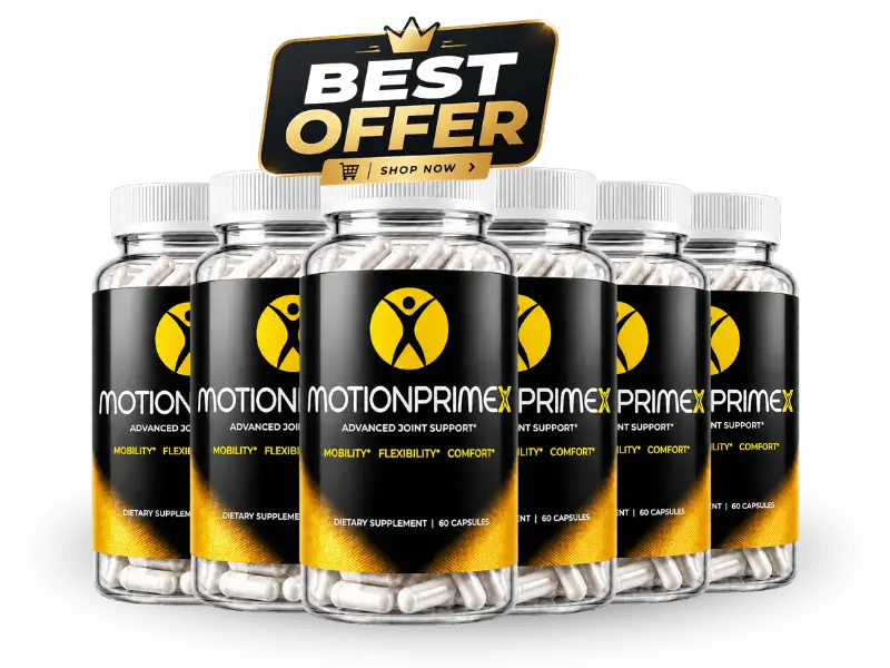 Order MotiionPrimeX 6 Bottle Best Value 180-Day Supply